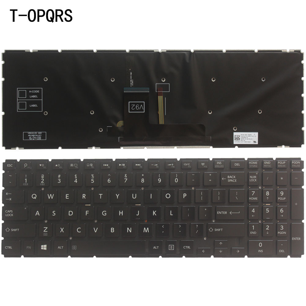 Poggiapolsi Con Touchpad E Tastiera Per Toshiba Satellite L55-B / L55-B5267 &ndash; Oro