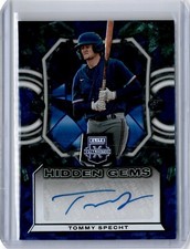 2023 Elite Extra Edition Hidden Gems Tommy Specht Auto (B34) A4 Rangers