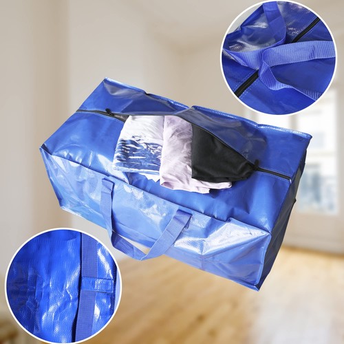 Extra Large Moving Bags 6pack Heavy Duty Moving Bags Sturdy Backpack Straps Hand - Picture 6 of 9