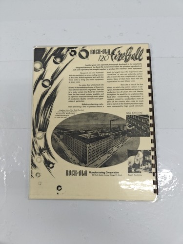 Rock-ola Phonograph Jukebox Model 1436 Instruction Manual - Picture 2 of 4