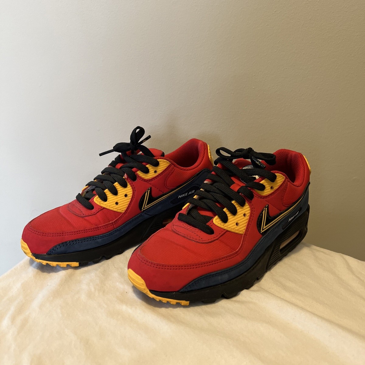 Nike Air Max 90 シューズ US 7.5 NIKE Men 8.5US Air Max 90 3M Cz-2975-002 Middle Ages | eBay