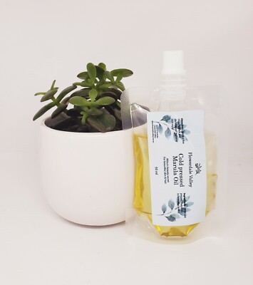 50ml Cold Pressed Pure Marula Oil Vitamin C + E refill Anti Aging For Skin Hair
