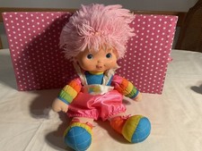 VTG. 1983 HALLMARK CARDS, PLUSH RAINBOW BRITE TICKLED PINK ORIGINAL ROMPER C 