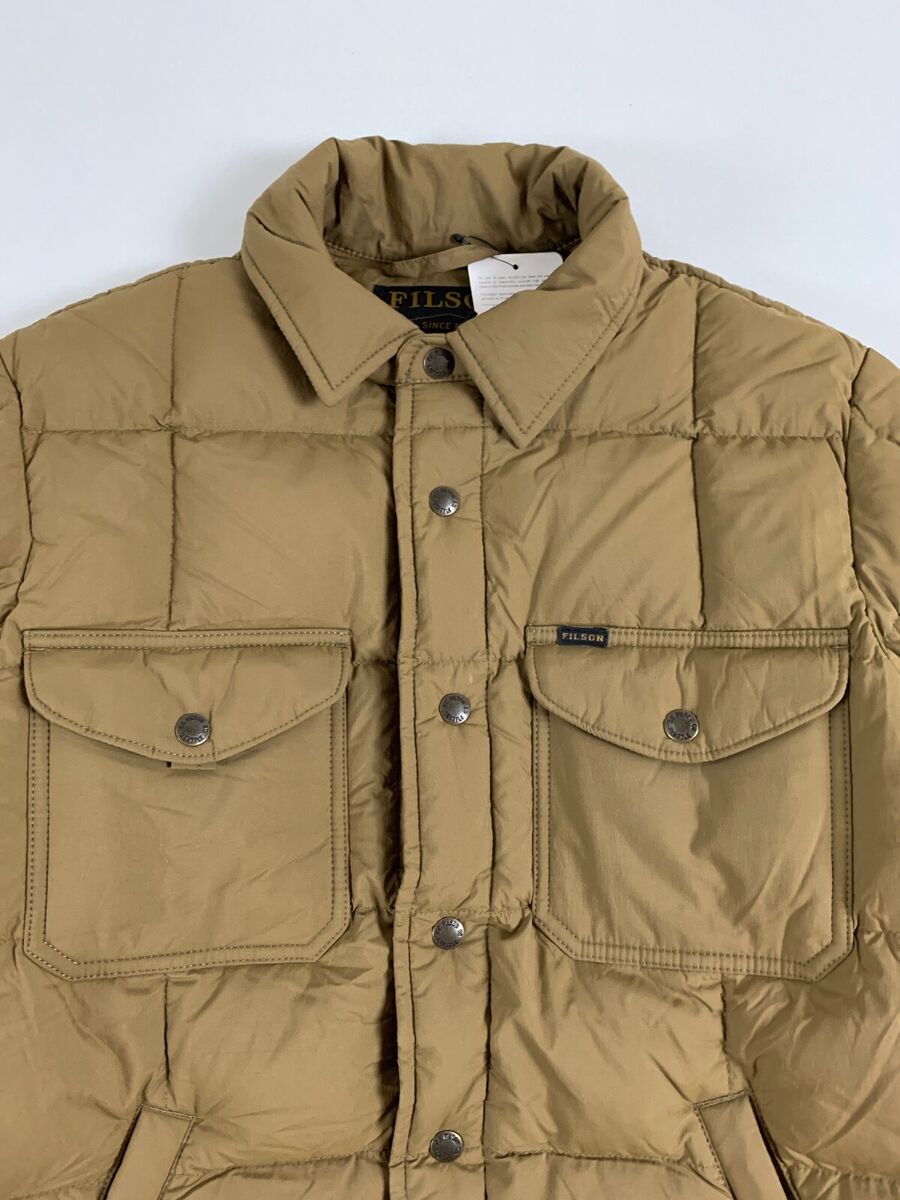 FILSON LIGHTWEIGHT DOWN JAC-SHIRT DARK TAN M NWT | eBay FILSON LIGHTWEIGHT DOWN JAC-SHIRT DARK TAN M NWT | eBay