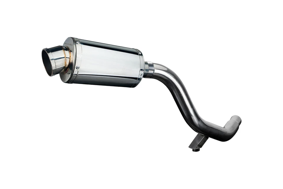 Triumph Tiger 1200 Explorer 12-21 Kit de silenciador de escape ovalado de acero inoxidable de 9" Foto 2 de 4