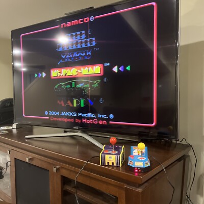 Two Plug and Play Games Systems /2003-2004 Jakks Pacific TV Namco Game / Working