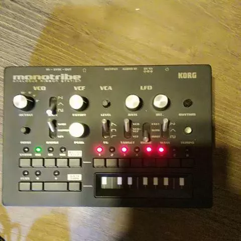 KORG Monotribe ANALOGUE RIBBON STATION works perfectly USED Operation confirmed