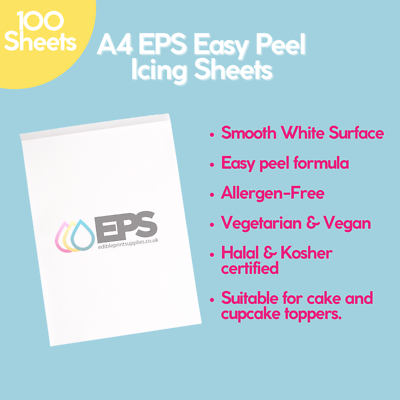 EPS A4 Satin Smooth Plain White Icing Sheets For Edible Printing - 25 - View #4