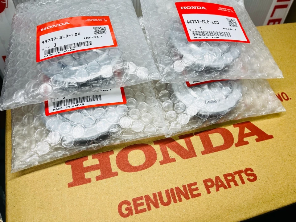 HONDA ACURA 正品原始设备制造商 NSX R 银色车轮中心盖 4 件套 ☆ 44732-SL0-L00 ☆ — 第 3/4 张图片