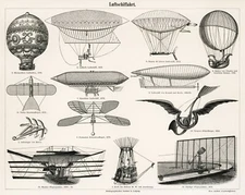13201.Decor Poster.Home wall.Room vintage art design.Flying machines.Aviation