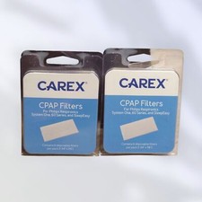 2 Carex CPAP Filters, 6 count Philips Respironics System One 60 Series SleepEasy