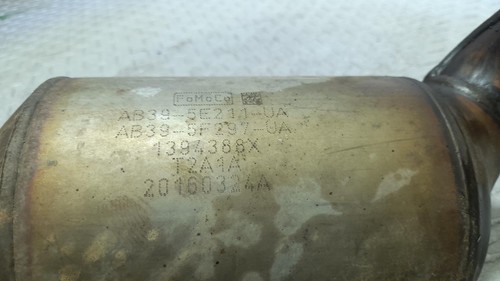 MAZDA BT50 CATALYTIC CONVERTER DOWNPIPE-CAT TYPE, 3.2, DIESEL, NON DPF INJECTOR/ - Picture 3 of 12
