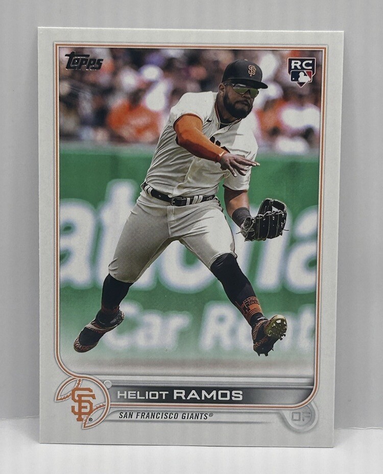 topps JAPAN EDITION HELIOT RAMOS1/1シリアル Heliot Ramos Rookie Card RC 2022 Topps Update Flagship MLB