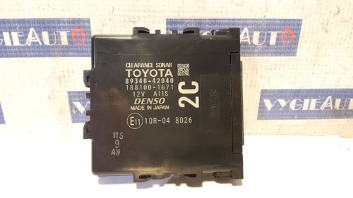 Clearance sonar toyota