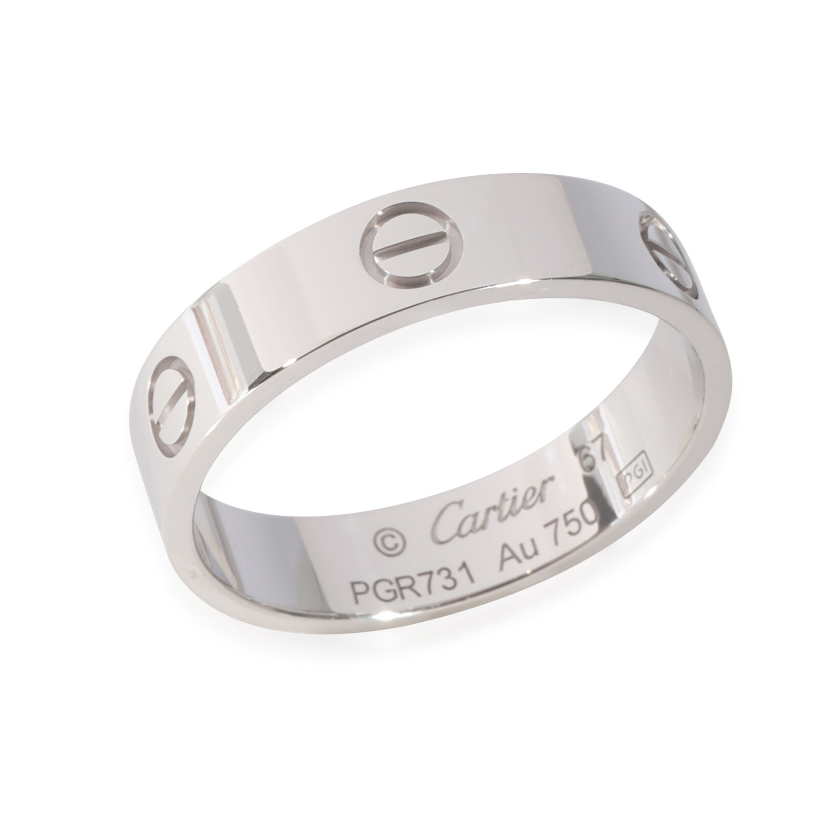 Cartier Love Ring in 18k White Gold - image 3