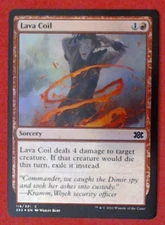 MTG Bling - Foil - Lava Coil - Double Masters 2022 -G541