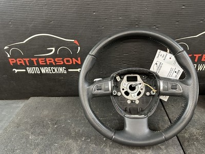 06-13 AUDI A3 BLACK LEATHER WRAPPED STEERING WHEEL 8P0419091CNTNA