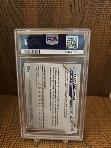 2020 Toppw Update #U208 Randy Arozarena PSA Mint 9 - Picture 4 of 7