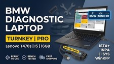Ista Inpa Bmw Diagnostic Laptop Lenovo T470s I5 16gb Ram 1tb Nvme Ssd 