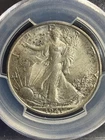 1941-S 50C Walking Liberty Half Dollar PCGS MS64 Details, Interesting Obv Toning