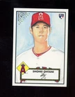 2018 Topps Gallery Heritage Shohei Ohtani Rookie RC #H-26