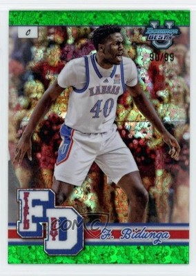 2024 Bowman U Best Field Day Green Mini-Diamond Refractor /99 Flory Bidunga 6j0