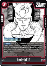 Android 16 FB07-004 Holo Manga Booster 02 Common NM