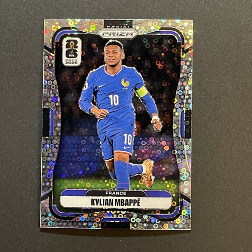 2026 Panini Prizm World Cup - Kylian Mbappe #40 Disco Refractor - France - NM