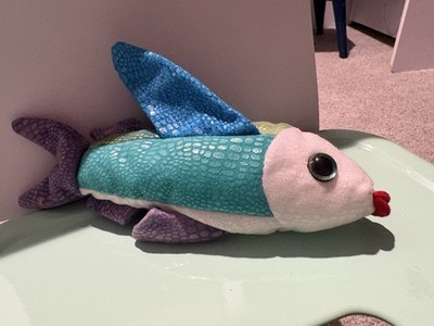 TY Beanie Baby - PROPELLER the Fish (8.5 inch) - With Errors