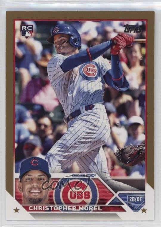 2023 Topps Series 1 Gold 817/2023 Christopher Morel #308 3p9