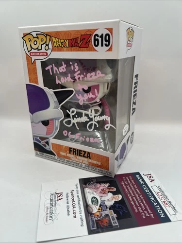 Funko Pop! Vinyl: Dragon Ball Z Frieza #619 Signed by Linda Young