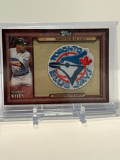 Topps 2011 Throwback Patch Vernon Wells Blue Jays #TLMP-VW