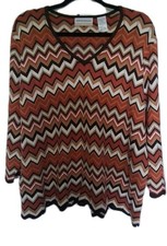 Alfred Dunner Sweater, Ladies, Size 3X, Pre-owned