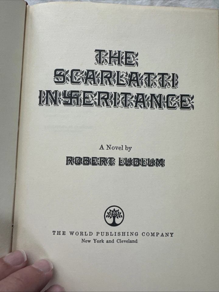 The Scarlatti Inheritance First Edition Robert Ludlum 1971 Book 110 - Image 4 of 4