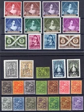 PORTUGAL 1953 792-822 ** MINT YEAR COMPLETE VF (08301