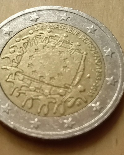 2 Euro Münze BUNDESREPUBUK - Anstatt BUNDESREPUBLIK DEUTSCHLAND 1985-2015 - Bild 2 von 4