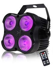 DJ Par Lights, RGBW LED Par Light with Sound Activated and Remote, DMX Stage ...