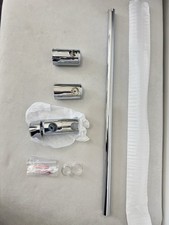 Triton Aaron Shower Riser Rail Assembly - Chrome