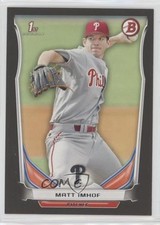 2014 Bowman Draft Asia Exclusive Black Matt Imhof #DP45 2u3