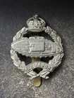 Royal Tank Regiment, Genuine British Army Cap Badge WW2.