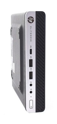 HP EliteDesk 800 G4 Micro PC, Core i5 8. Gen, 8GB RAM, 256GB SSD, Windows 11