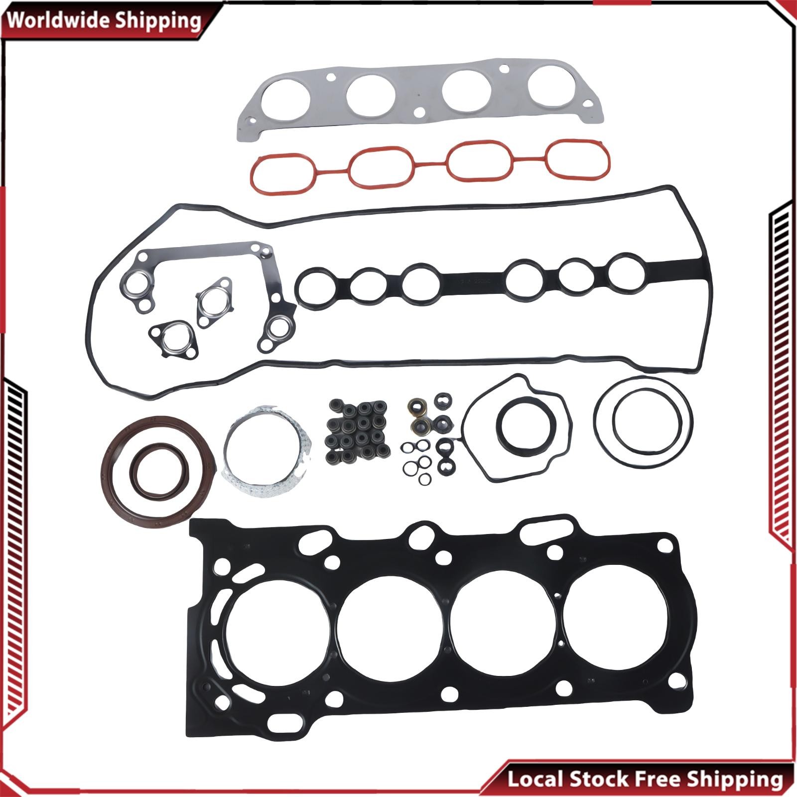 Head Gasket Set for Toyota Celica Matrix Pontiac Vibe Lotus VVTL-i 1.8L 2ZZGE