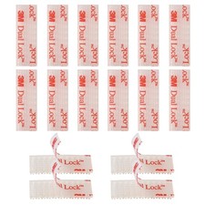 16 Pcs EZ Pass/IPass/IZoom Toll Tag Mounting Kit - Reclosable Fastener Peel a...