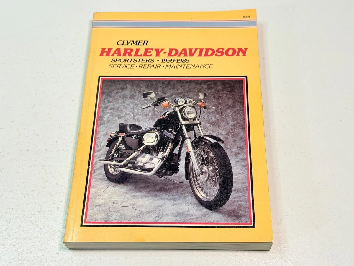 Harley Davidson Sportster Clymer Motorcycle Repair Manuals