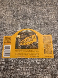 STEINHAUS BREWING CO CRAFT MICRO BEER LABEL CA