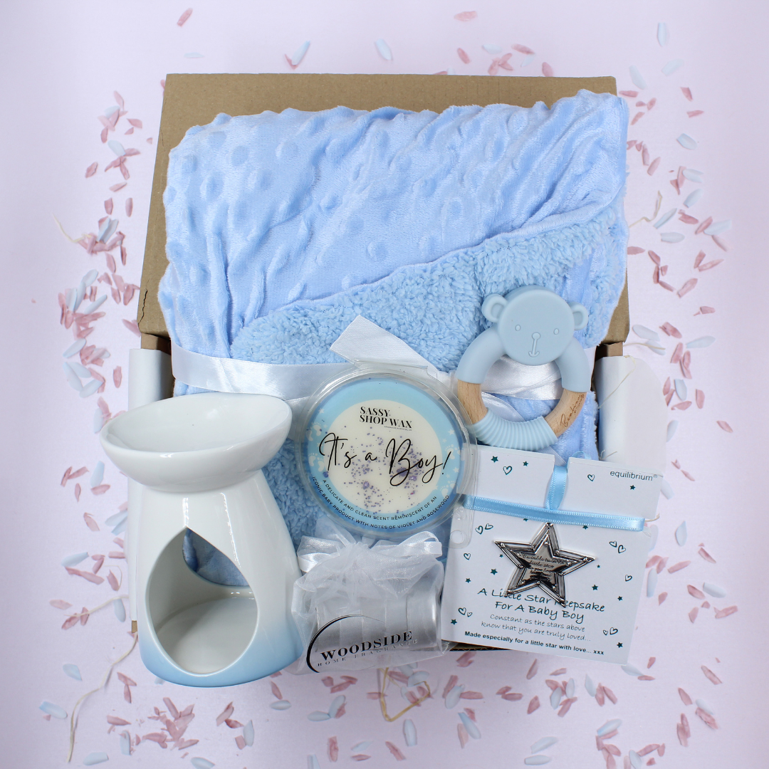 It's A Boy New Mum Home Fragrance & Baby Gift Treat Box