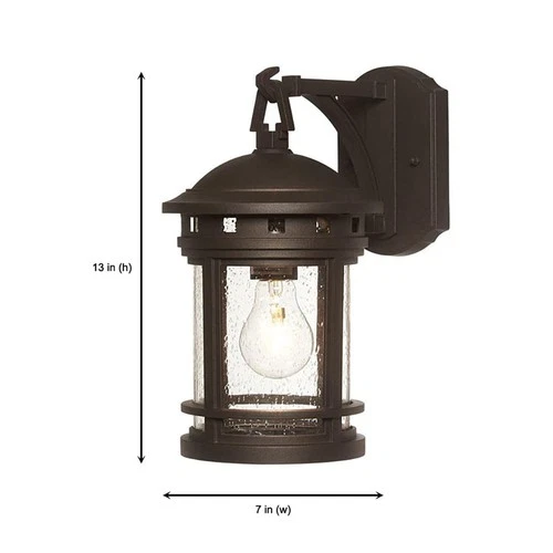 Designers Fountain 2371-ORB Sedona Wall Lanterns, Oil Rubbed Bronze - Picture 2 of 2