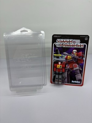 Blaster Transformers Super 7 Reaction Action Figure New With Star Case MOSC