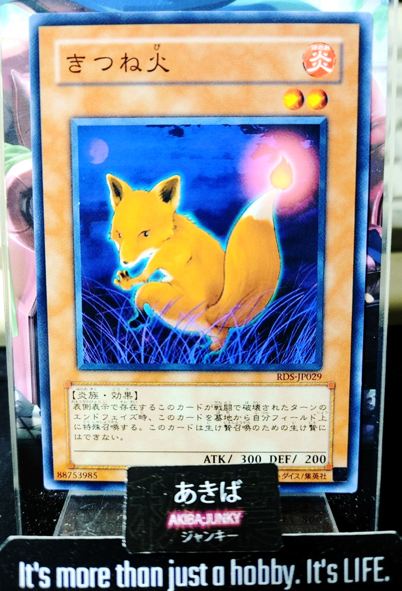 fox fire yugioh card spirit animal or cosmic animals ? - Casual Cards player and collector. Fox Fire Yugioh RDS-JP029 Yu-Gi-Oh