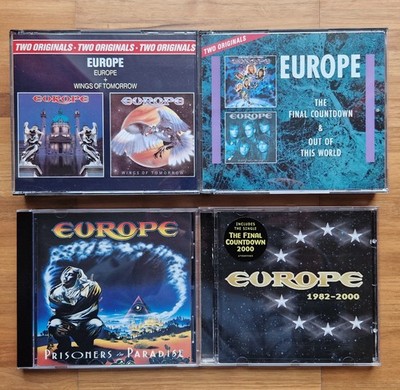 EUROPE | 6x CD Album Collection 1982-2000 Best Of Greatest Hits Final Countdown